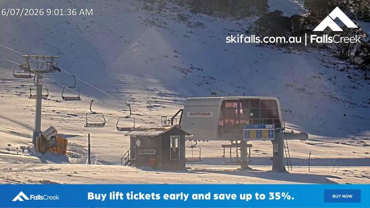 Webcam Falls Creek: Scott Chair Botom