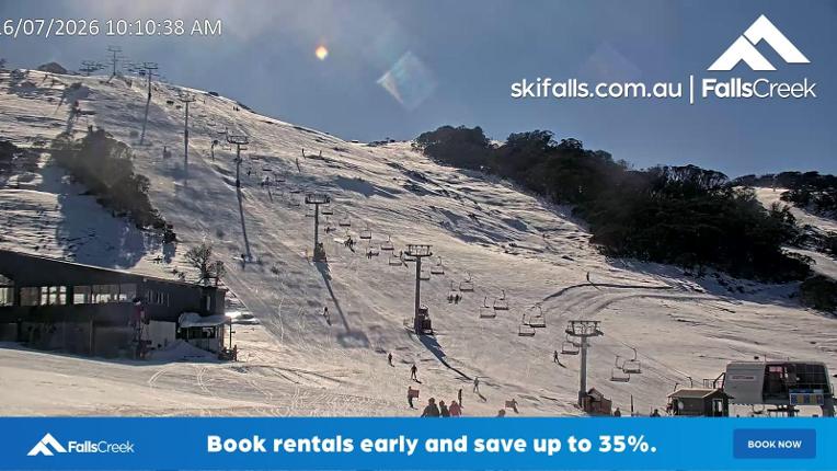 Webcam Falls Creek: Scott Chair Botom