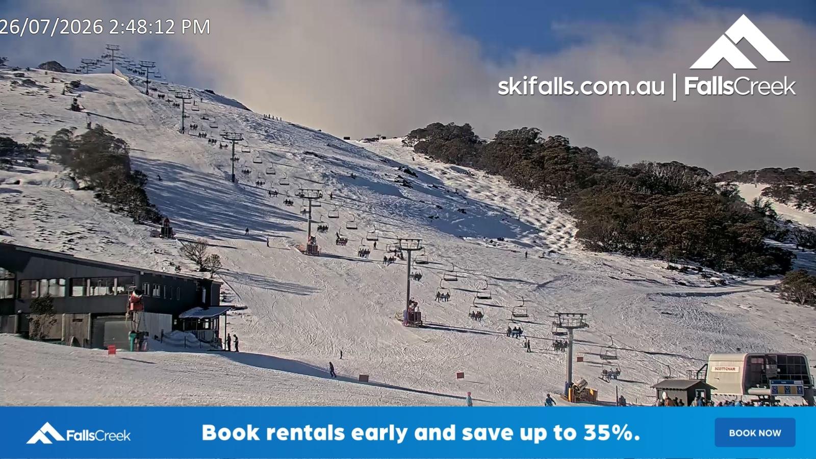 Webcam Falls Creek: Scott Chair Botom