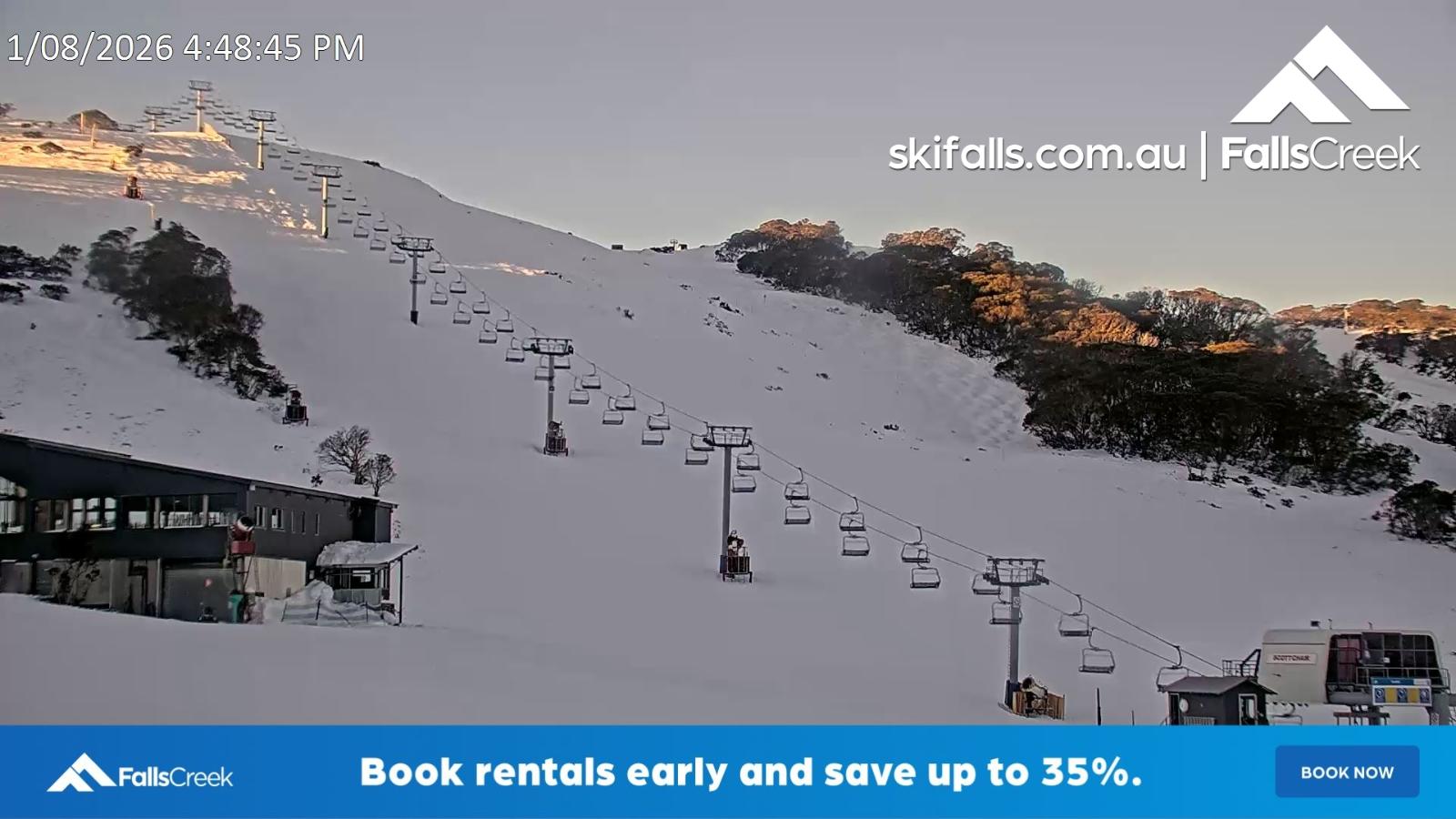 Webcam Falls Creek: Scott Chair Botom