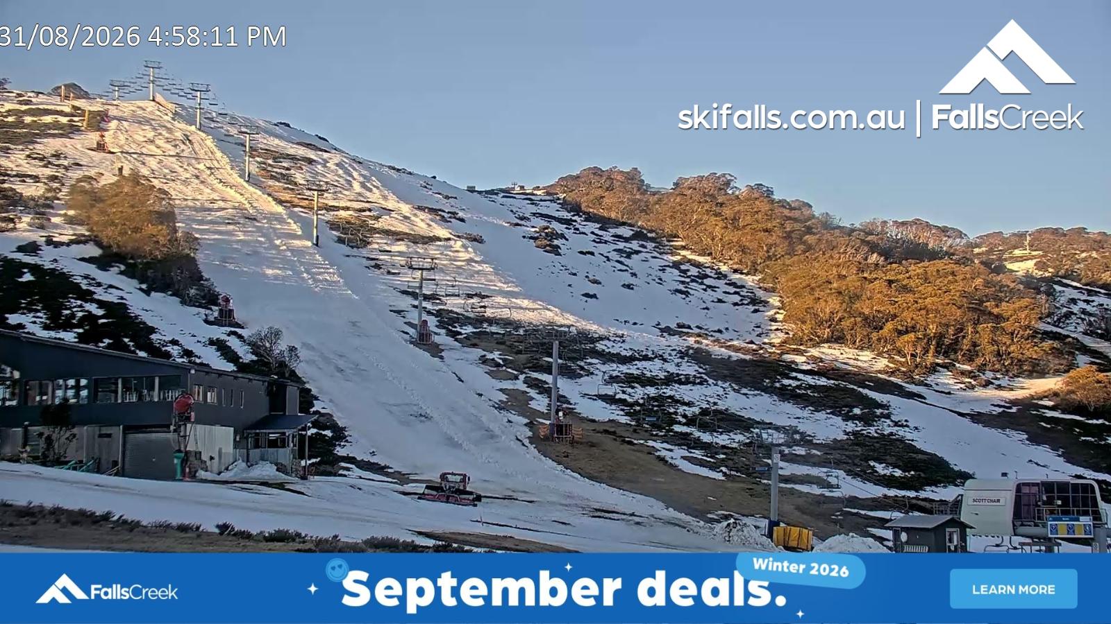 Webcam Falls Creek: Scott Chair Botom