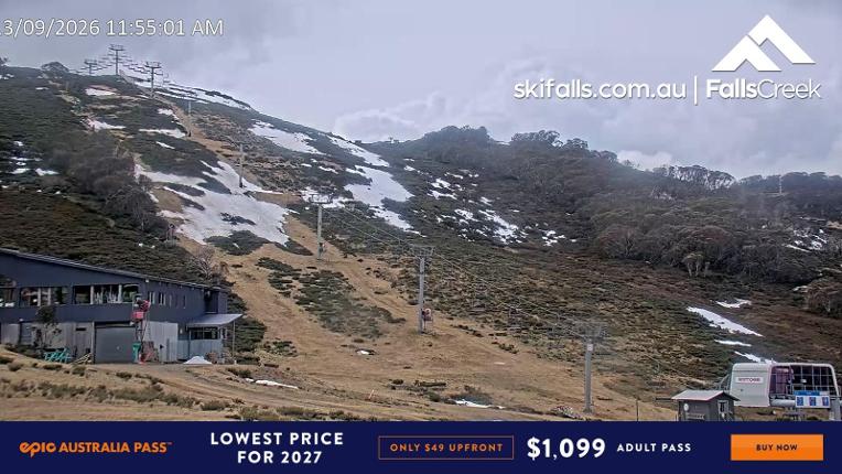 Webcam Falls Creek: Scott Chair Botom
