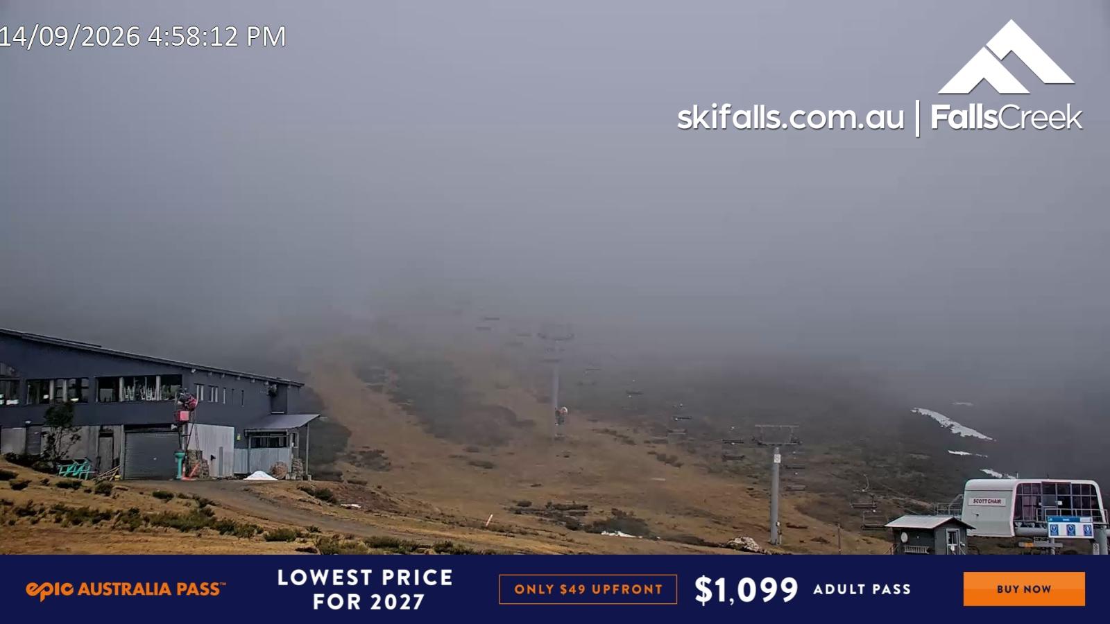 Webcam Falls Creek: Scott Chair Botom