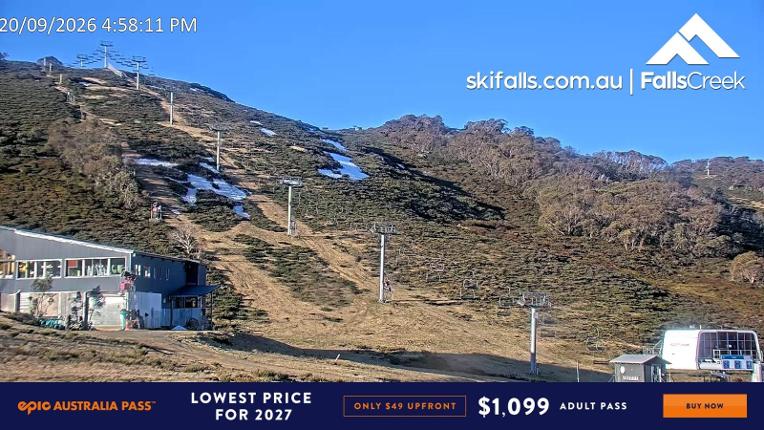 Webcam Falls Creek: Scott Chair Botom