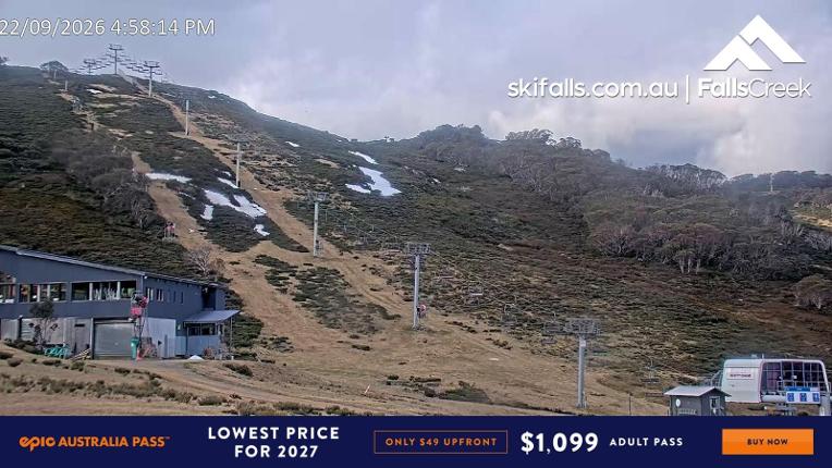 Webcam Falls Creek: Scott Chair Botom