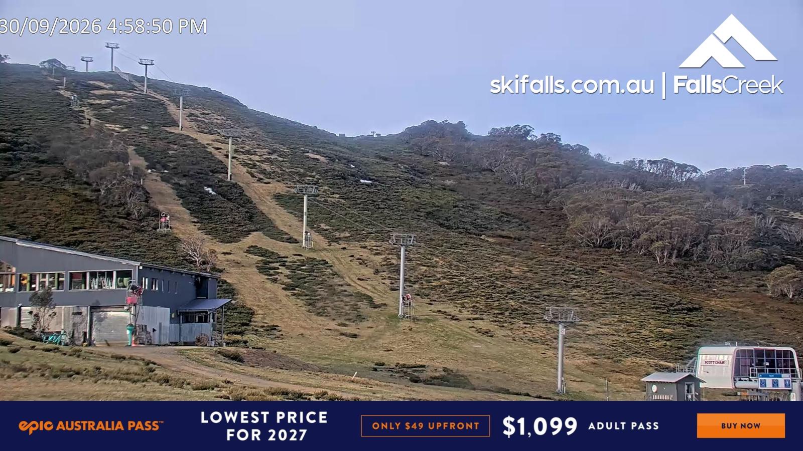 Webcam Falls Creek: Scott Chair Botom