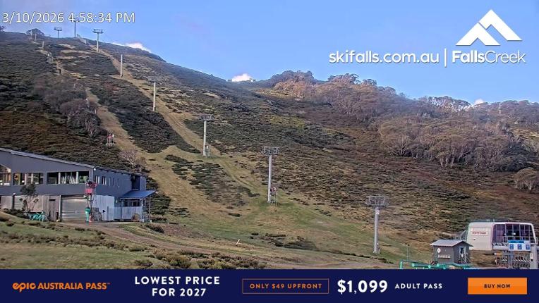 Webcam Falls Creek: Scott Chair Botom