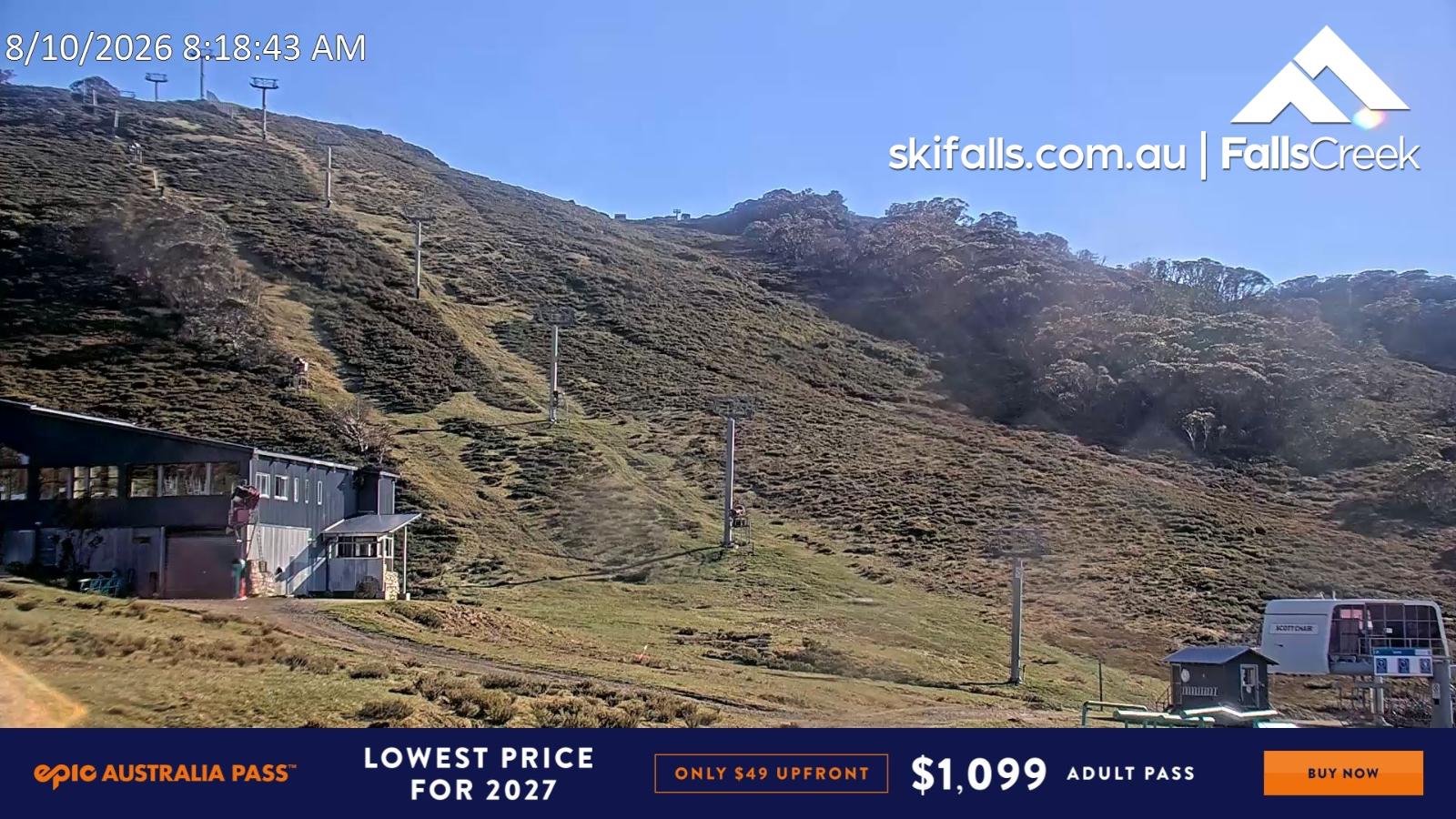 Webcam Falls Creek: Scott Chair Botom