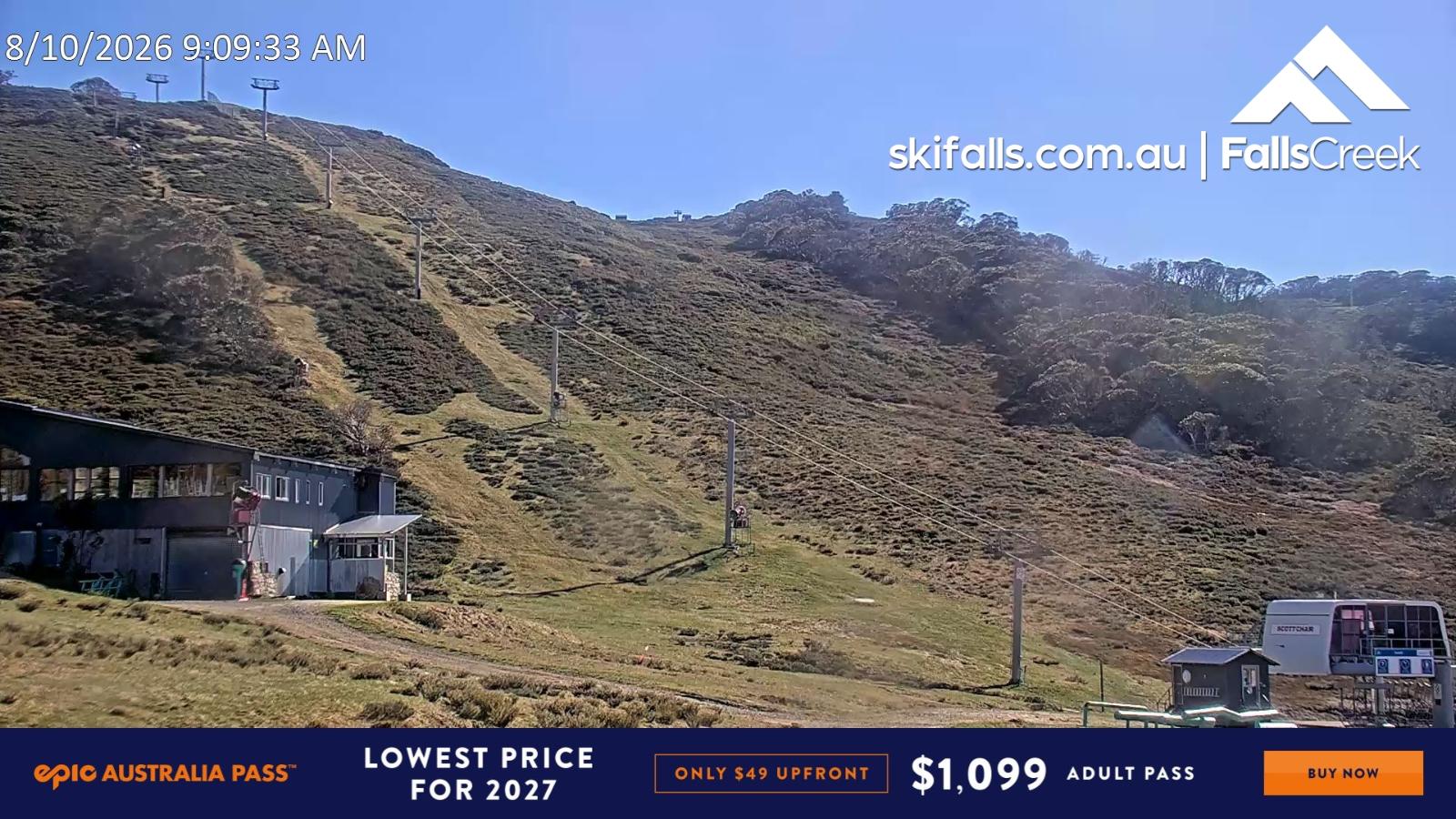 Webcam Falls Creek: Scott Chair Botom