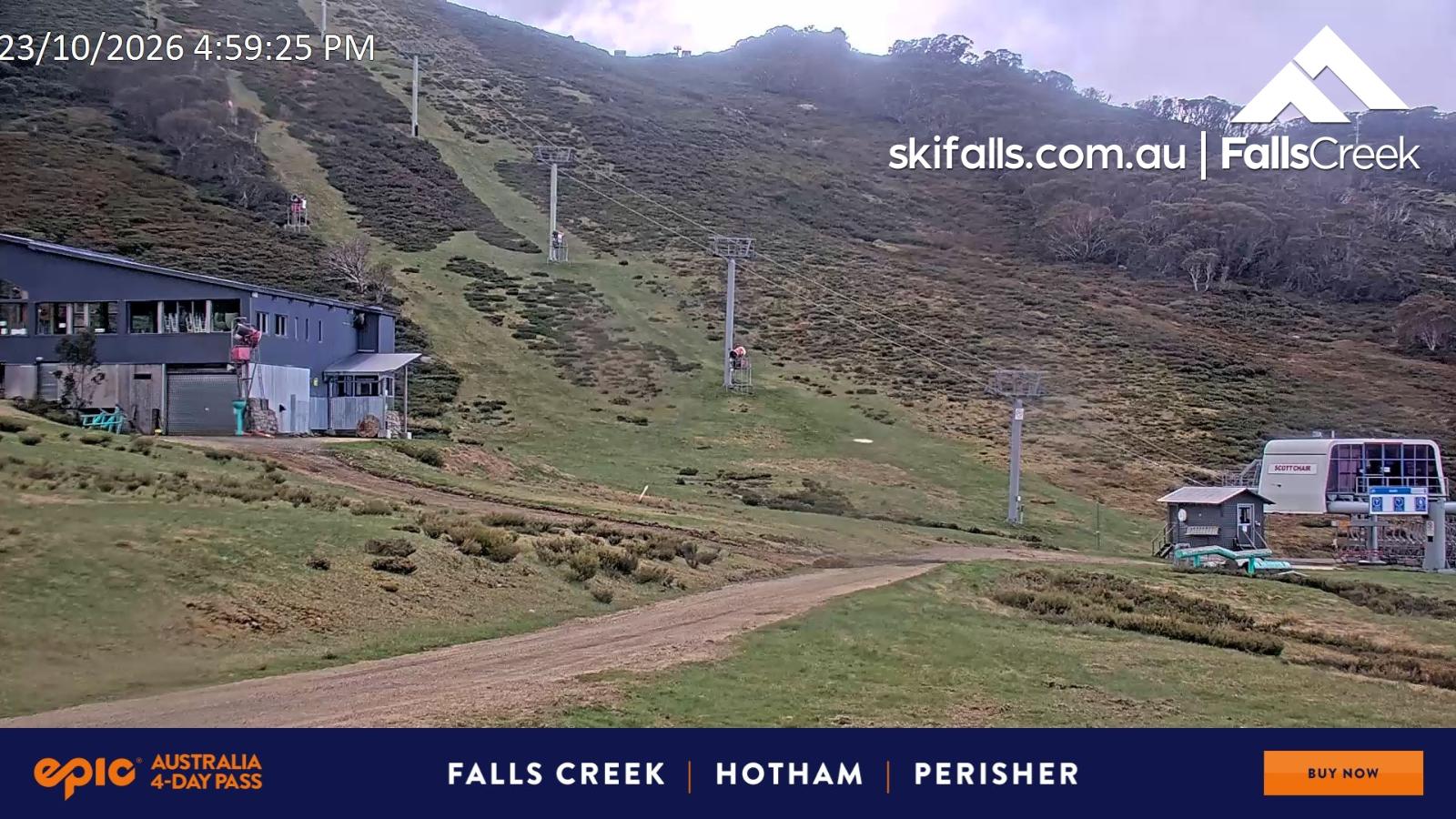 Webcam Falls Creek: Scott Chair Botom