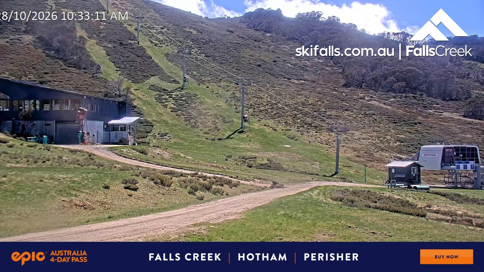 Webcam Falls Creek: Scott Chair Botom