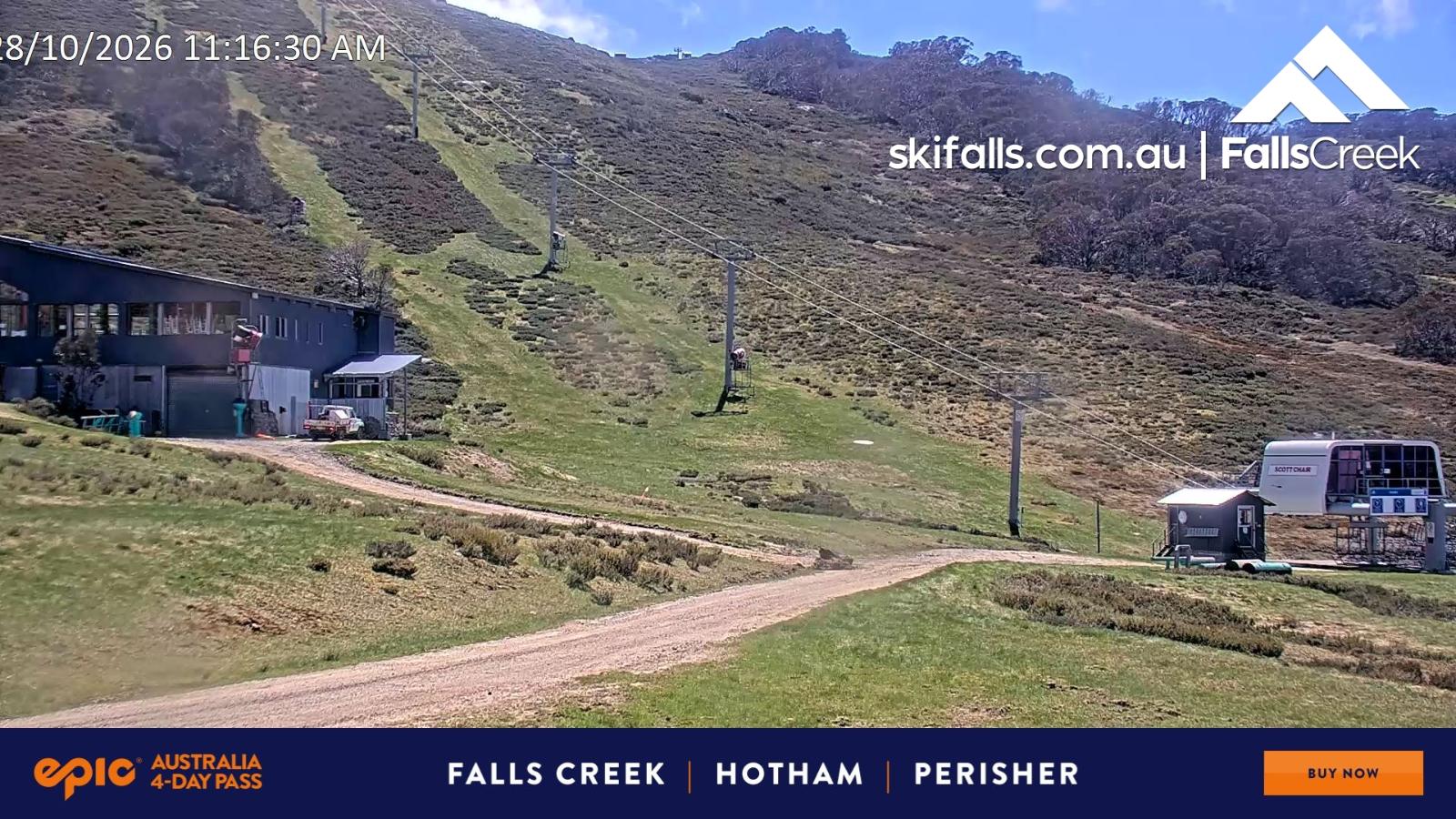 Webcam Falls Creek: Scott Chair Botom