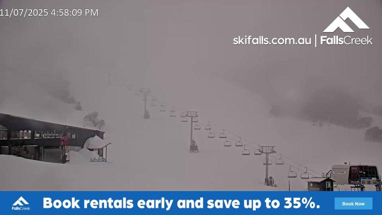 Webcam Falls Creek: Scott Chair Botom