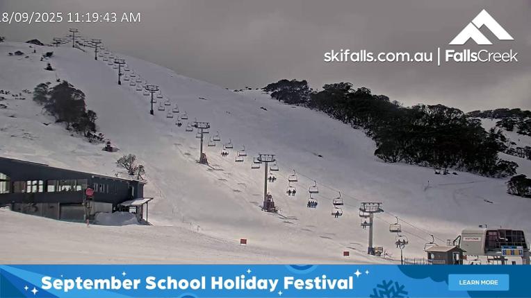 Webcam Falls Creek: Scott Chair Botom