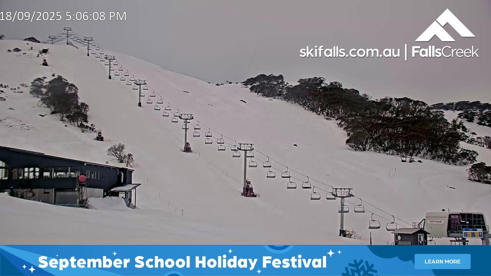 Webcam Falls Creek: Scott Chair Botom