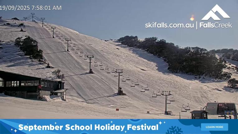 Webcam Falls Creek: Scott Chair Botom