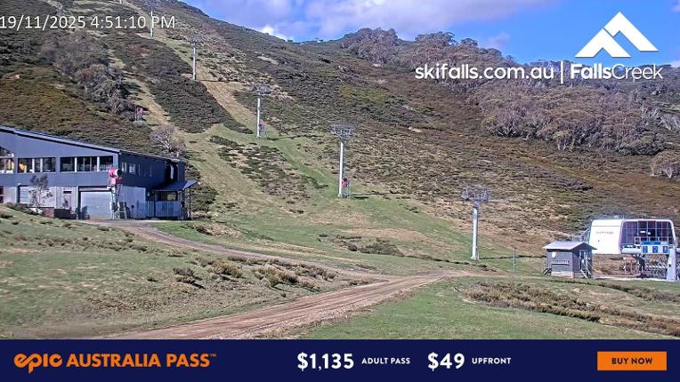 Webcam Falls Creek: Scott Chair Botom