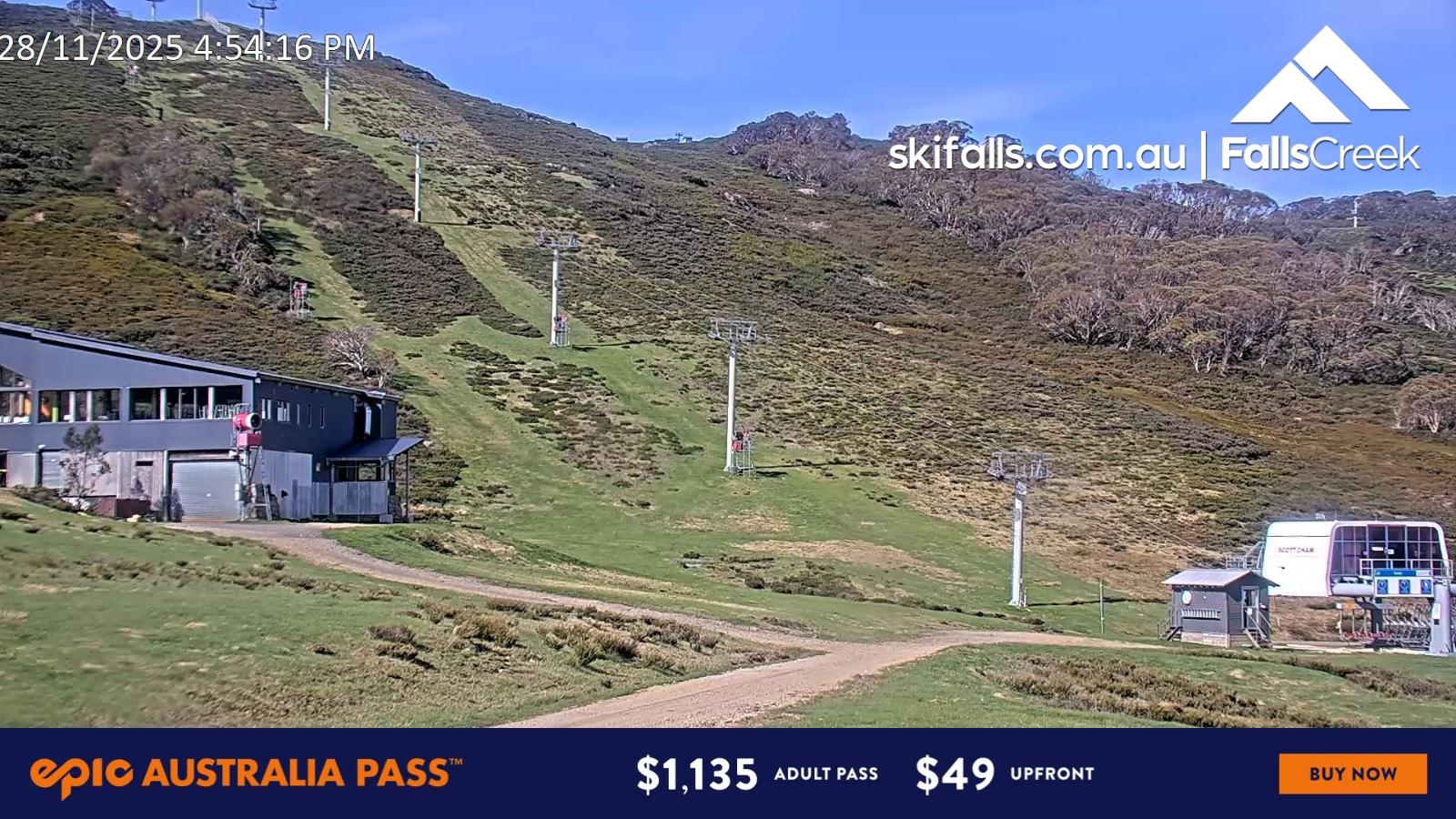 Webcam Falls Creek: Scott Chair Botom