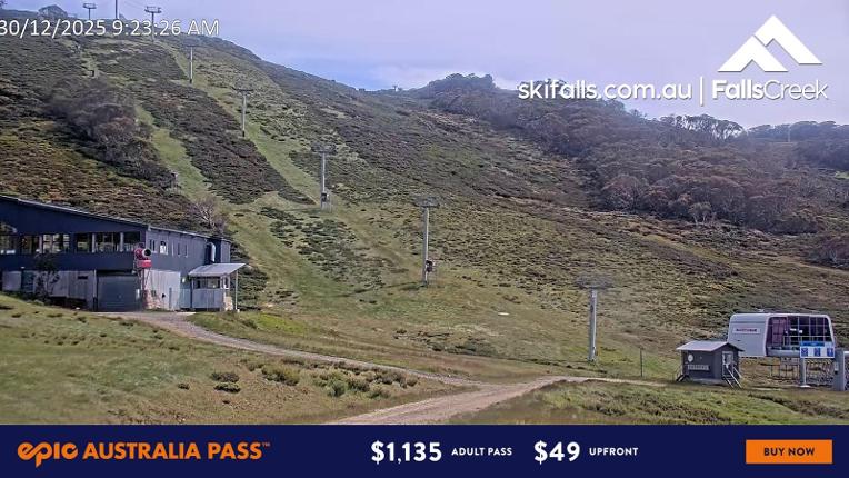 Webcam Falls Creek: Scott Chair Botom