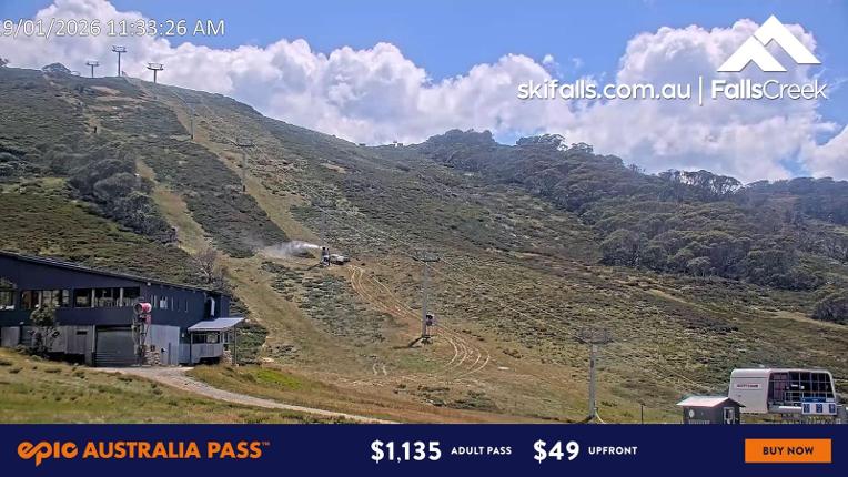 Webcam Falls Creek: Scott Chair Botom