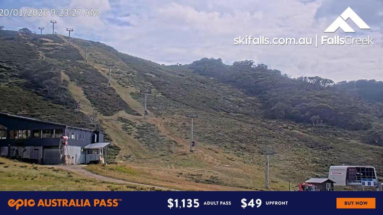 Webcam Falls Creek: Scott Chair Botom