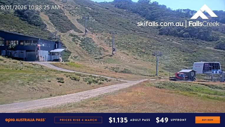 Webcam Falls Creek: Scott Chair Botom