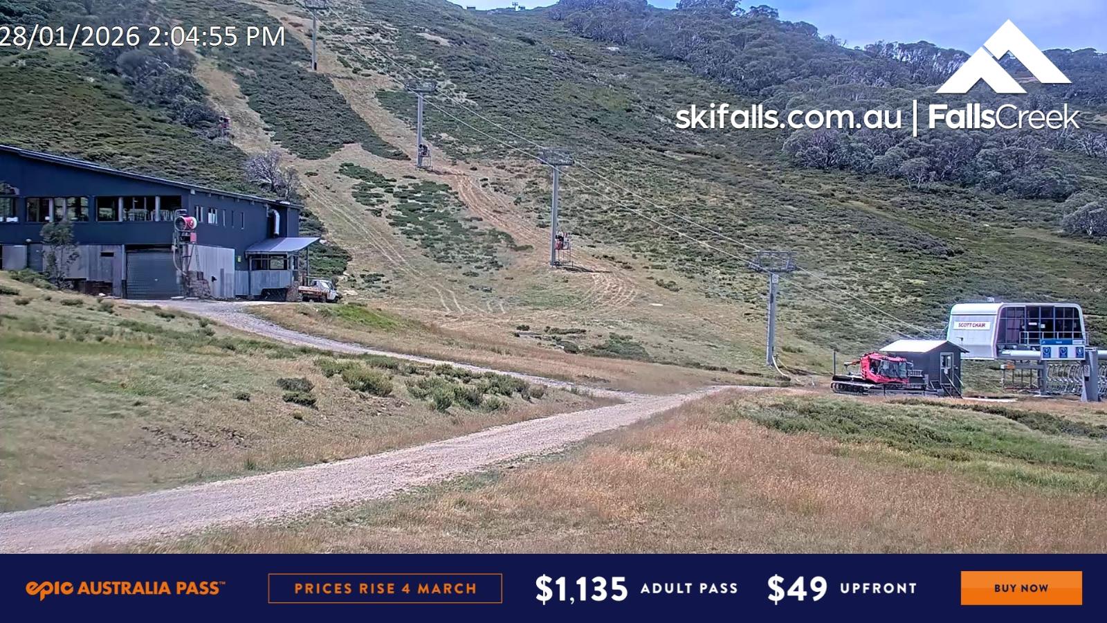 Webcam Falls Creek: Scott Chair Botom