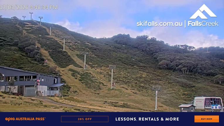 Webcam Falls Creek: Scott Chair Botom