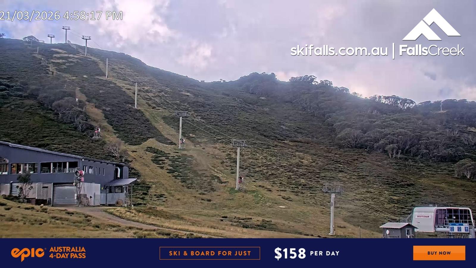 Webcam Falls Creek: Scott Chair Botom