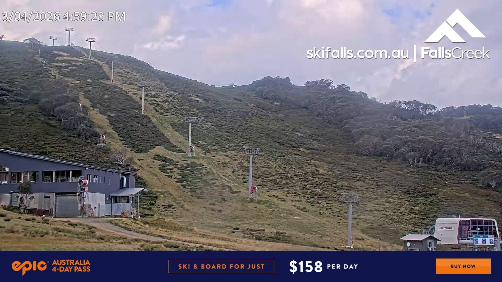 Webcam Falls Creek: Scott Chair Botom