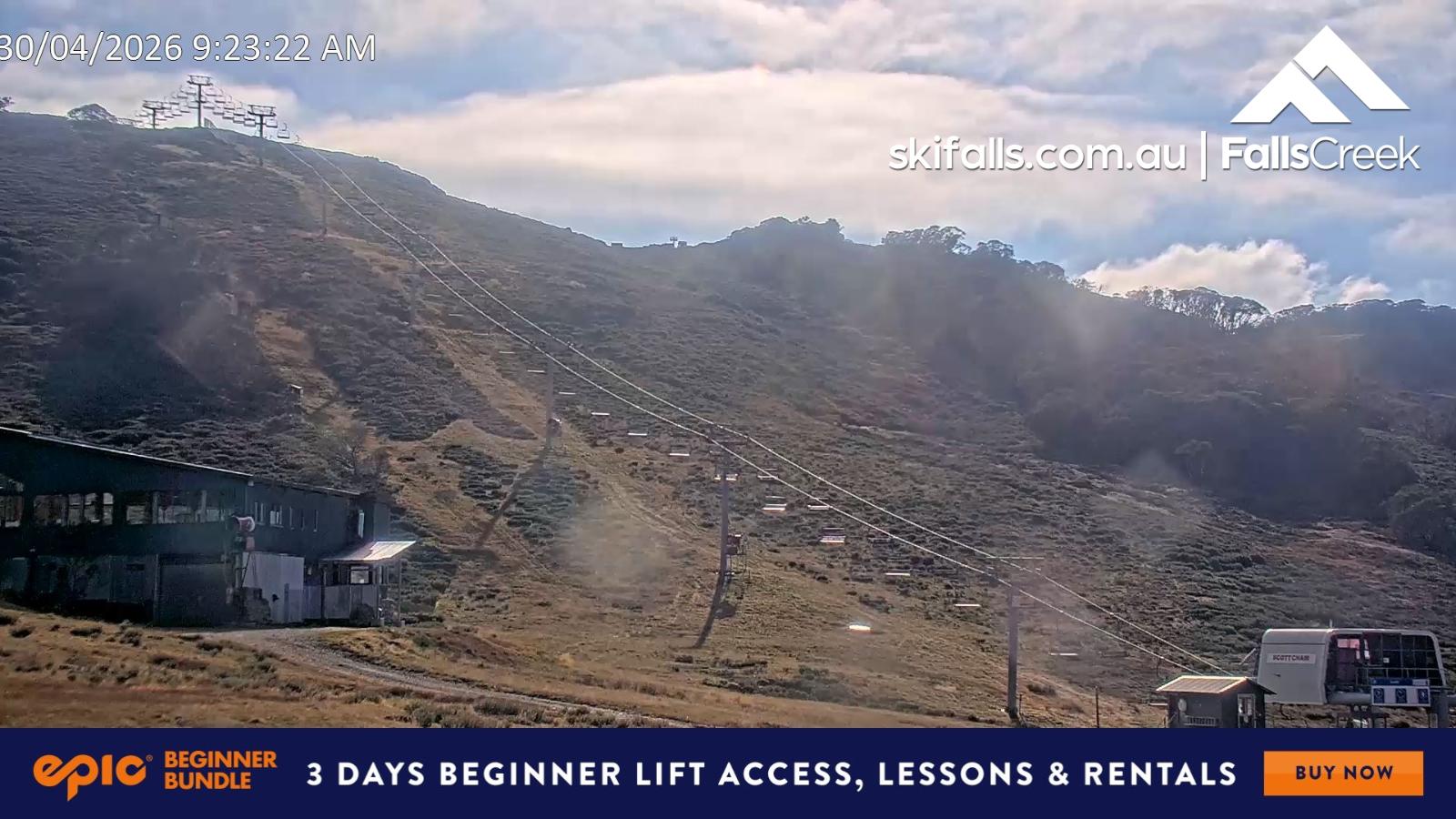 Webcam Falls Creek: Scott Chair Botom