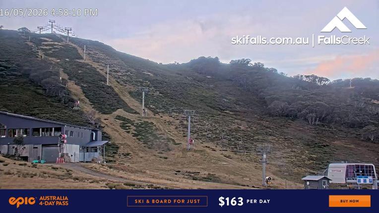 Webcam Falls Creek: Scott Chair Botom