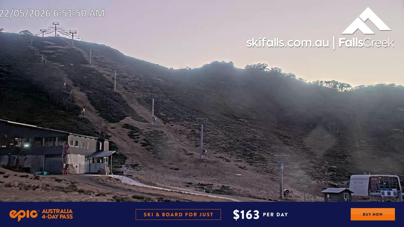 Webcam Falls Creek: Scott Chair Botom