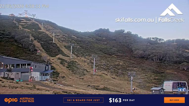 Webcam Falls Creek: Scott Chair Botom