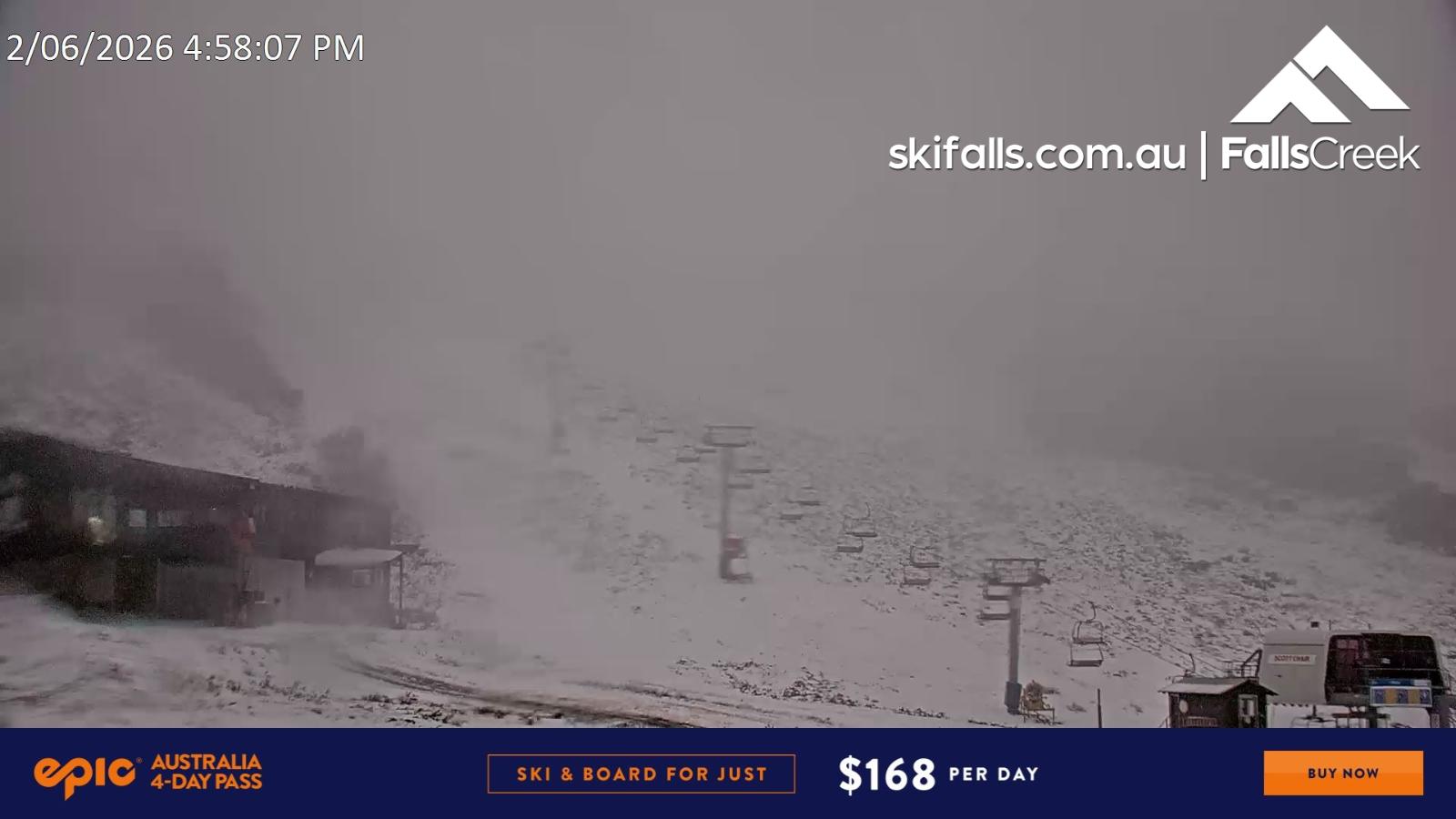Webcam Falls Creek: Scott Chair Botom