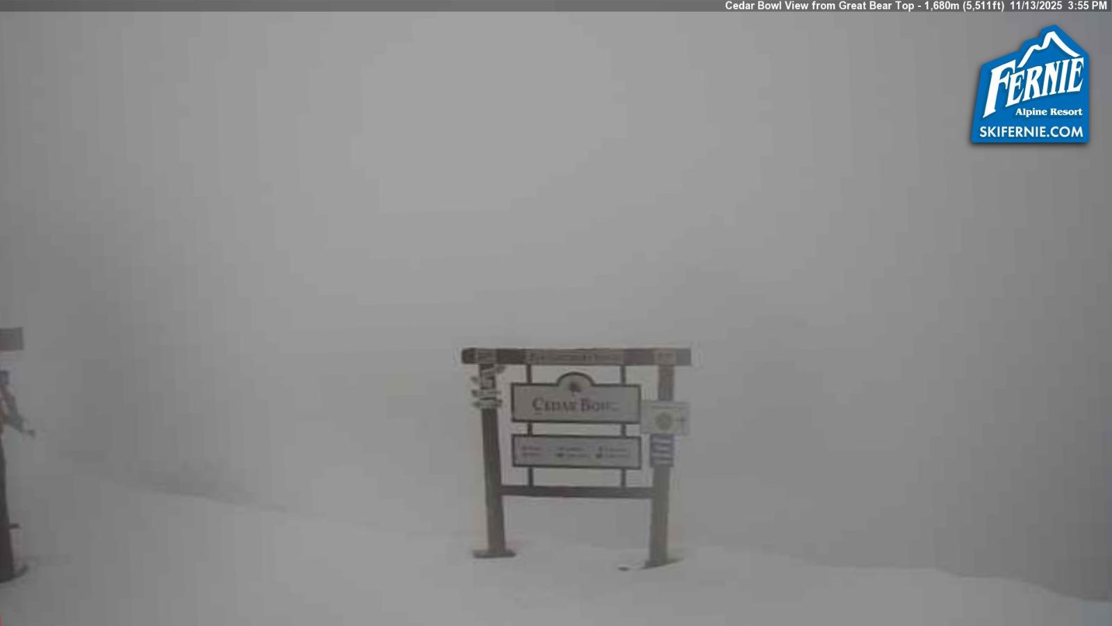 Webcam Fernie: Cedar Bowl