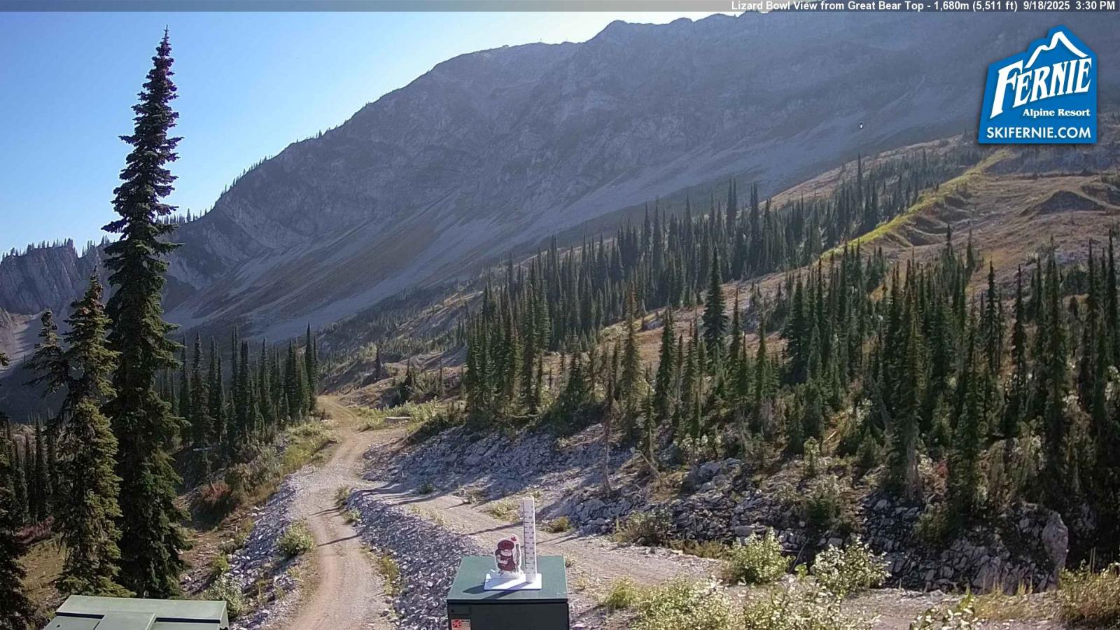 Webcam Fernie: Lizard Bowl