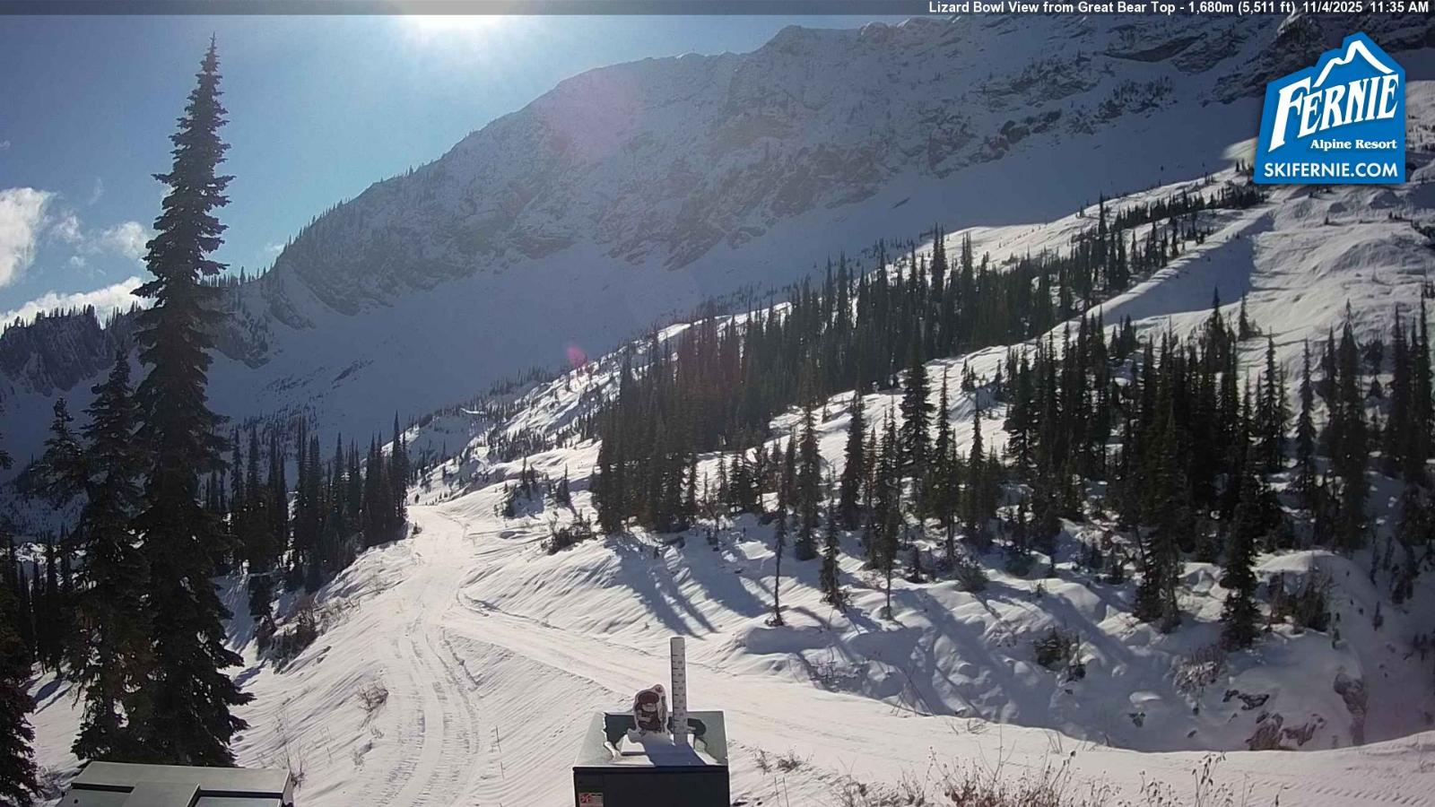 Webcam Fernie: Lizard Bowl