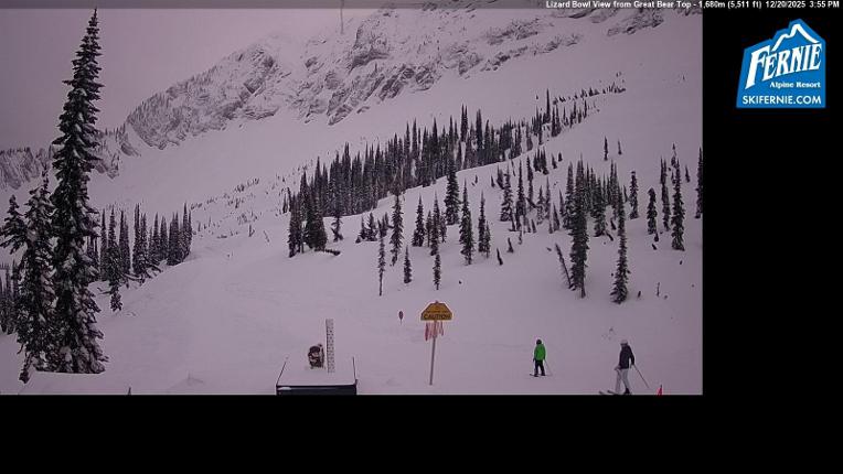 Webcam Fernie: Lizard Bowl