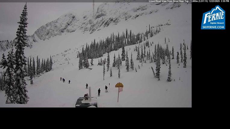 Webcam Fernie: Lizard Bowl