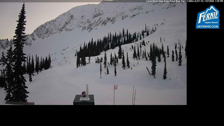 Webcam Fernie: Lizard Bowl