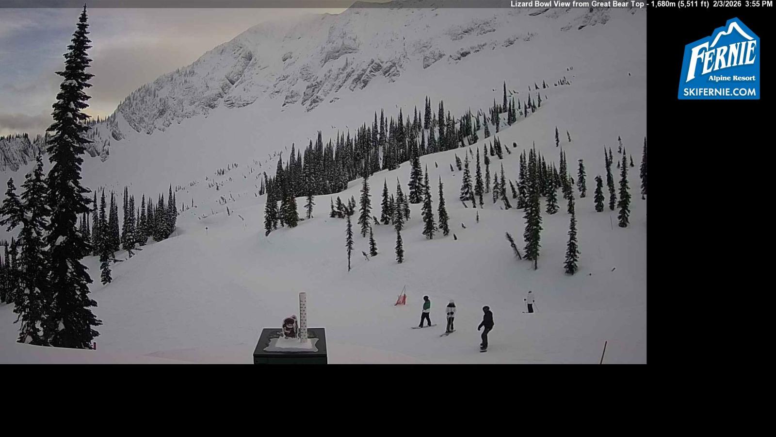 Webcam Fernie: Lizard Bowl