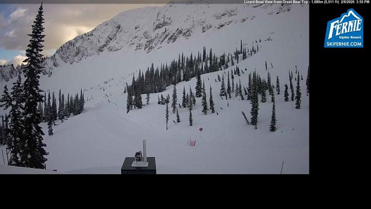 Webcam Fernie: Lizard Bowl