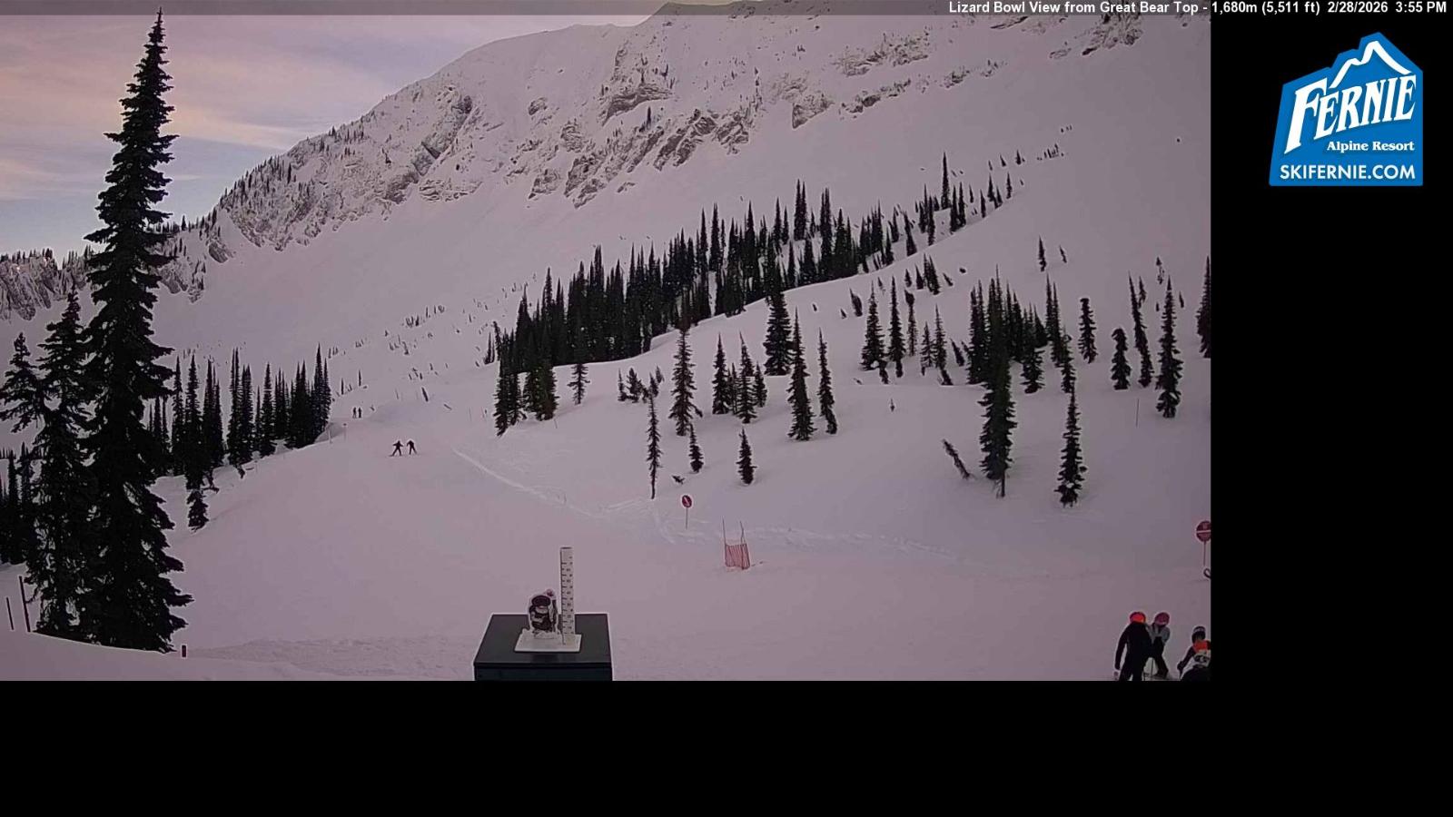 Webcam Fernie: Lizard Bowl