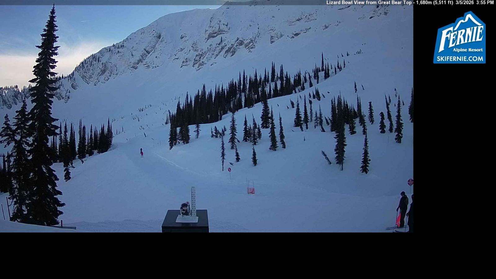 Webcam Fernie: Lizard Bowl