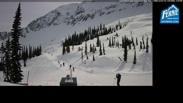 Webcam Fernie: Lizard Bowl