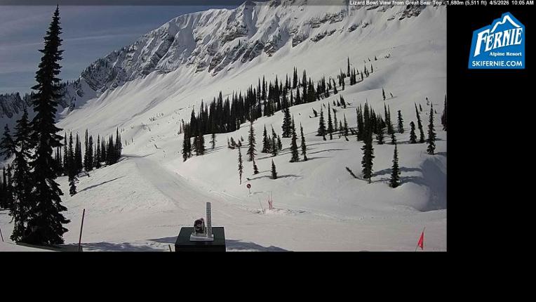 Webcam Fernie: Lizard Bowl