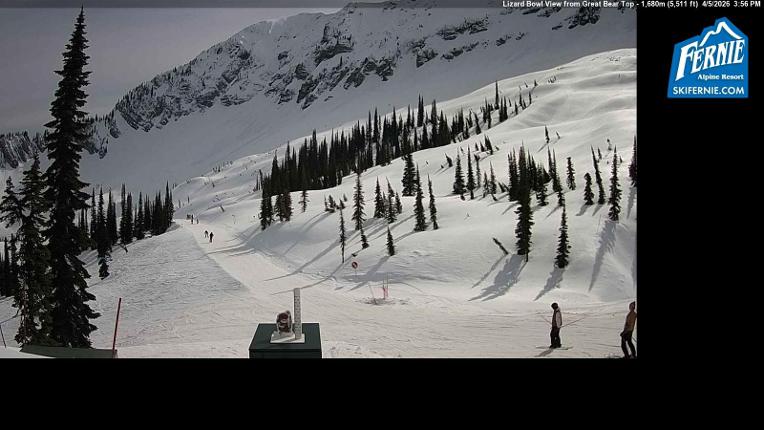 Webcam Fernie: Lizard Bowl
