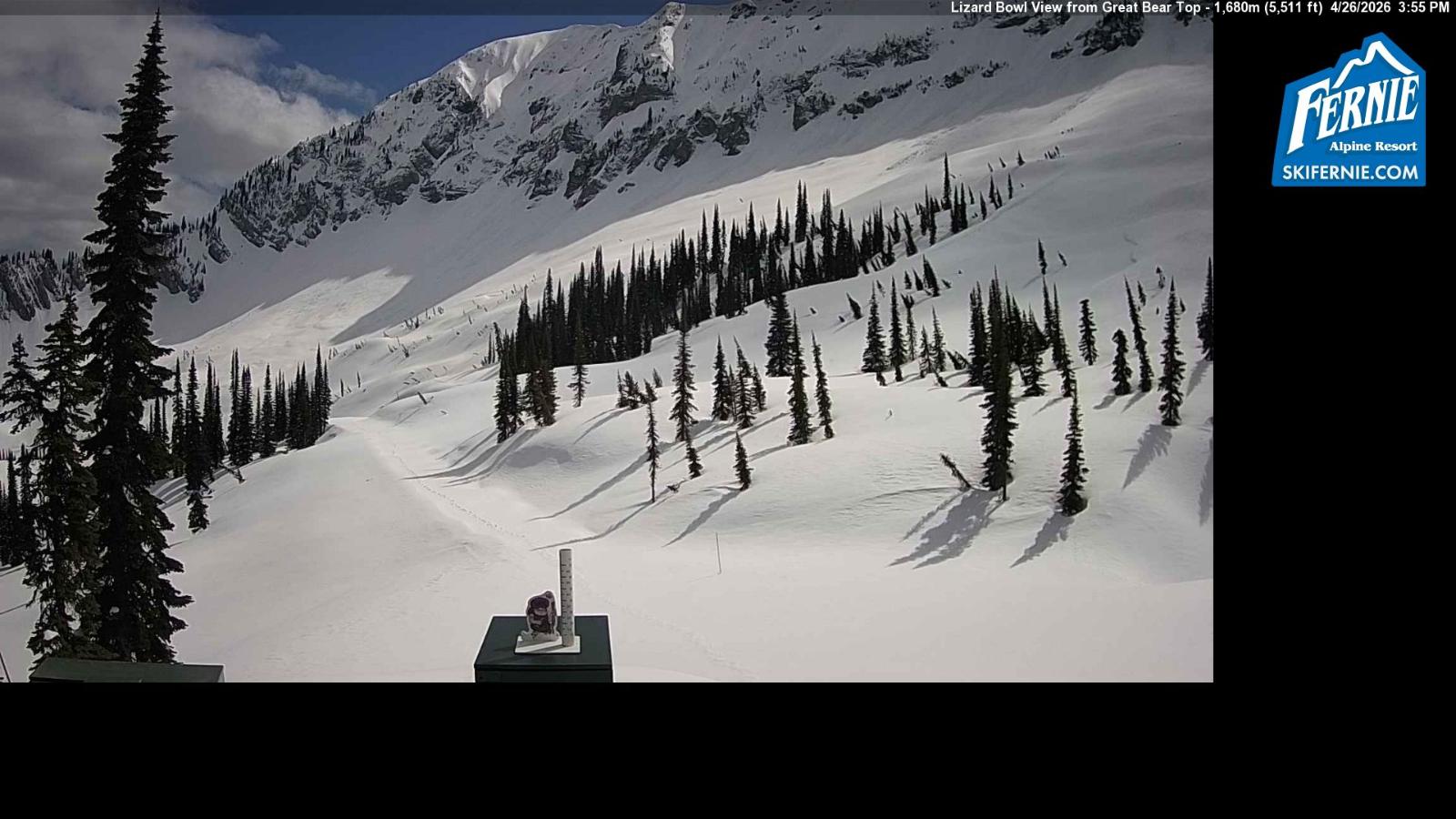 Webcam Fernie: Lizard Bowl