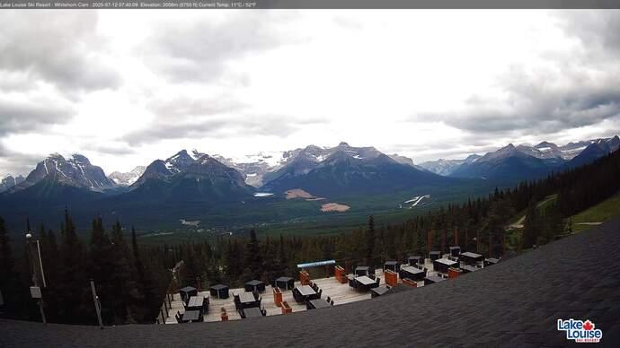 Webcam Fernie: Whitehorn Bistro Patio